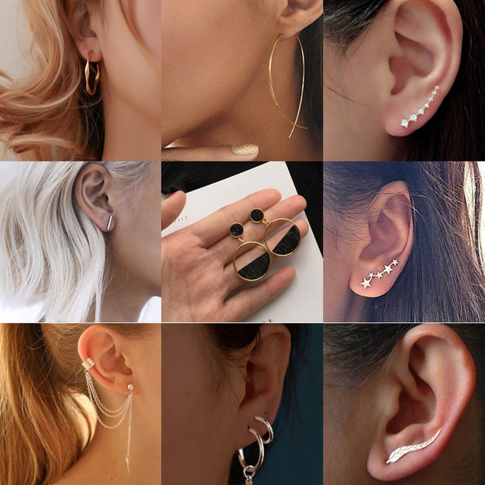 Luxury Crystal Stud Earrings - Big Round Pearl Earring Women Fashion Jewelry  1pc | eBay